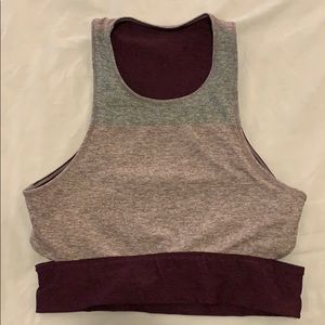 Outdoor Voices Tritone Slashback crop